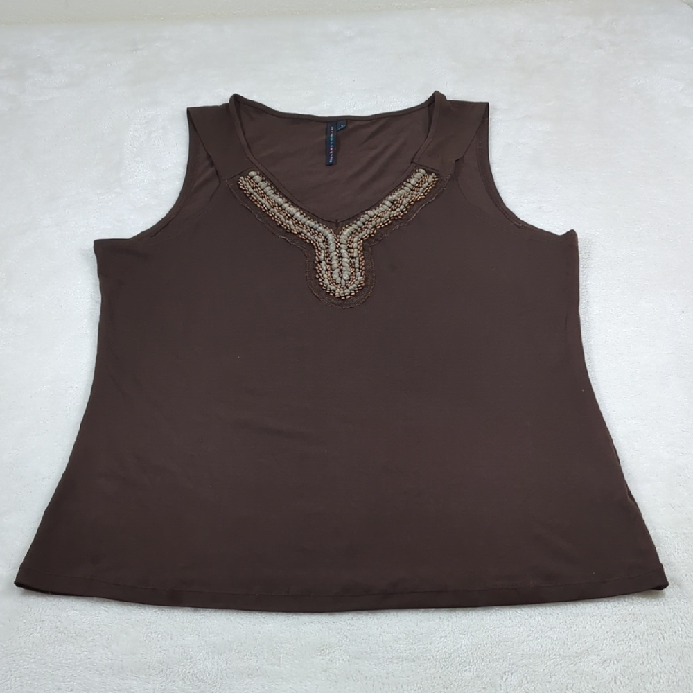 Love,Life,Live Beaded Tank Top L like NEW!